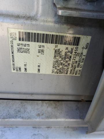 1N4AL2AP5CC211450 - 2012 NISS ALTIMA BASE Gümüş foto 12