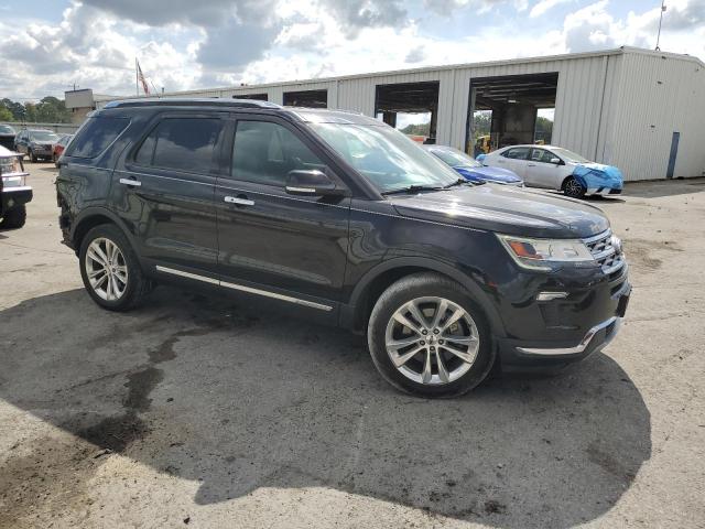 1FM5K7F82KGA69011 - 2019 FORD EXPLORER LIMITED Чорний фото 4
