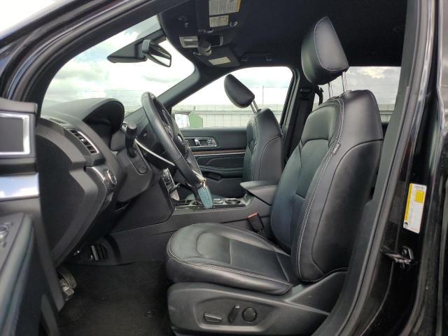 1FM5K7F82KGA69011 - 2019 FORD EXPLORER LIMITED Чорний фото 7