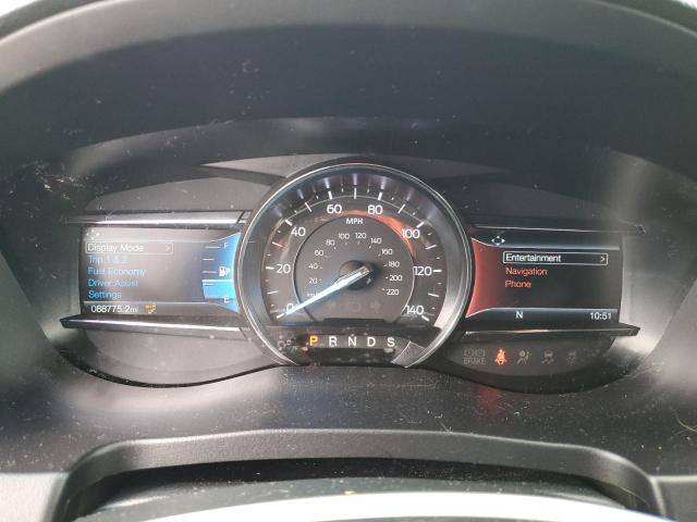 1FM5K7F82KGA69011 - 2019 FORD EXPLORER LIMITED Чорний фото 9