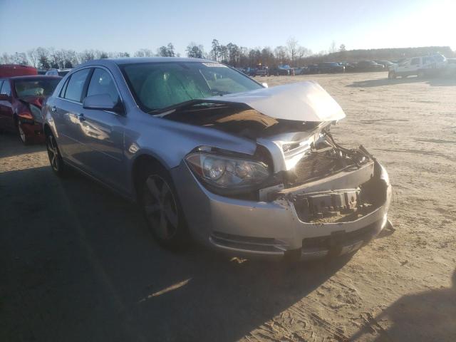 1G1ZC5EU0CF282996 - 2012 CHEVROLET MALIBU 1LT SILVER photo 4