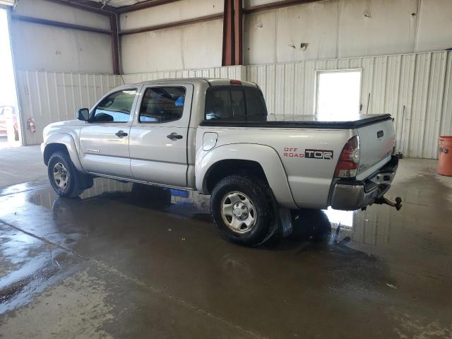 3TMLU4EN3AM041623 - 2010 TOYOTA TACOMA DOUBLE CAB SILVER photo 2
