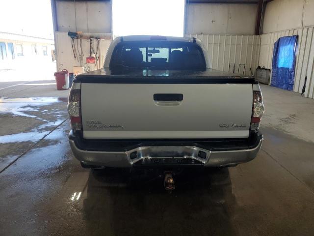 3TMLU4EN3AM041623 - 2010 TOYOTA TACOMA DOUBLE CAB SILVER photo 6