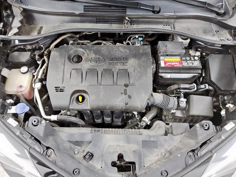 NMTKHMBX6MR135830 - 2021 TOYOTA C-HR XLE GRAY photo 11