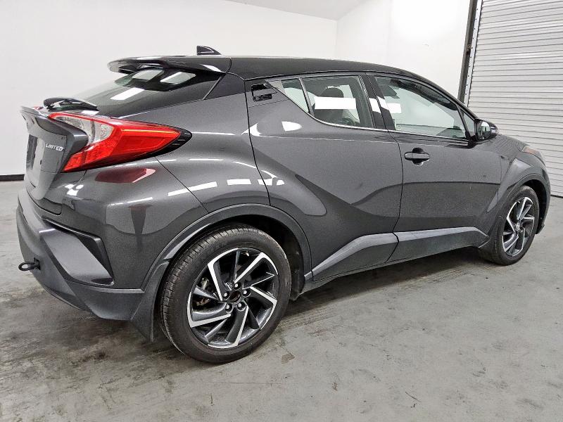 NMTKHMBX6MR135830 - 2021 TOYOTA C-HR XLE GRAY photo 3