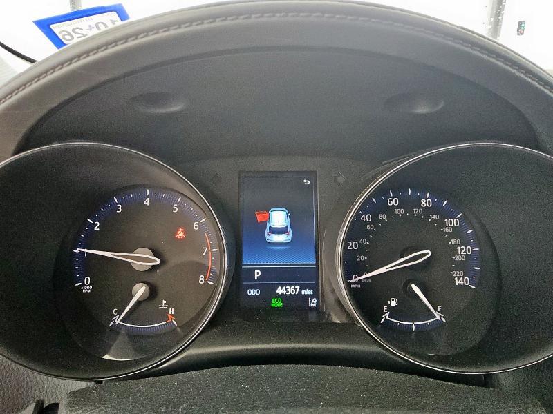 NMTKHMBX6MR135830 - 2021 TOYOTA C-HR XLE GRAY photo 9