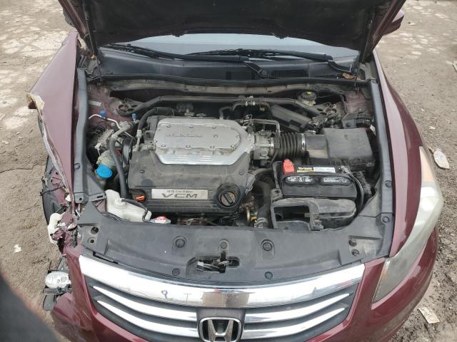 1HGCP3F88CA014719 - 2012 HONDA ACCORD EXL 勃艮第红 照片 11
