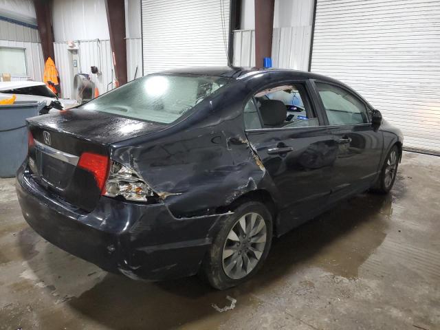 2HGFA1F87AH301714 - 2010 HONDA CIVIC EX BLACK photo 3