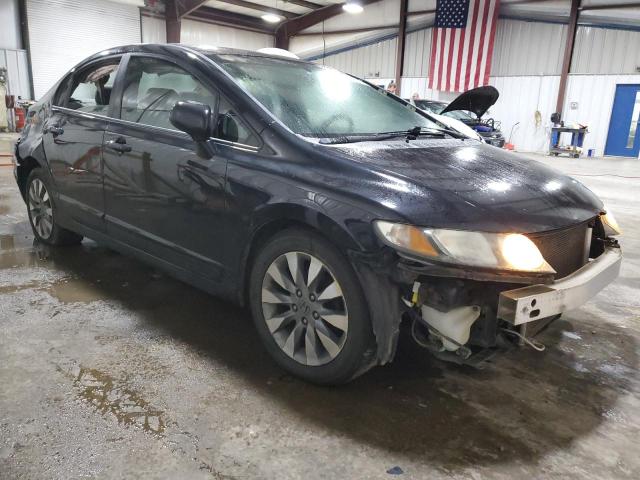 2HGFA1F87AH301714 - 2010 HONDA CIVIC EX BLACK photo 4