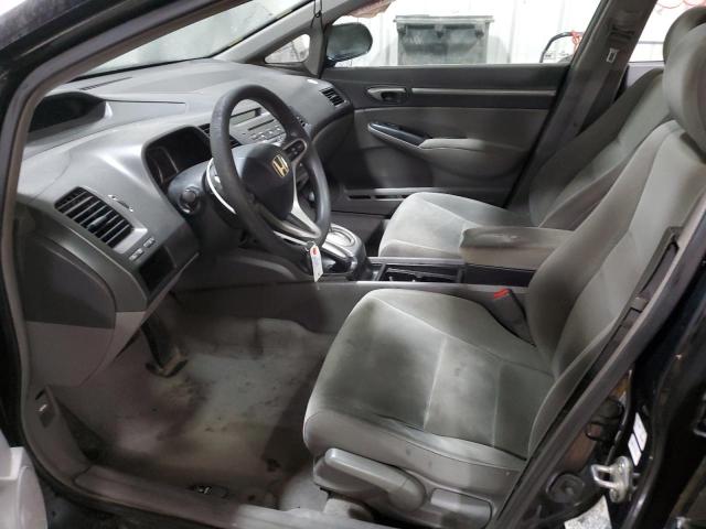 2HGFA1F87AH301714 - 2010 HONDA CIVIC EX BLACK photo 7
