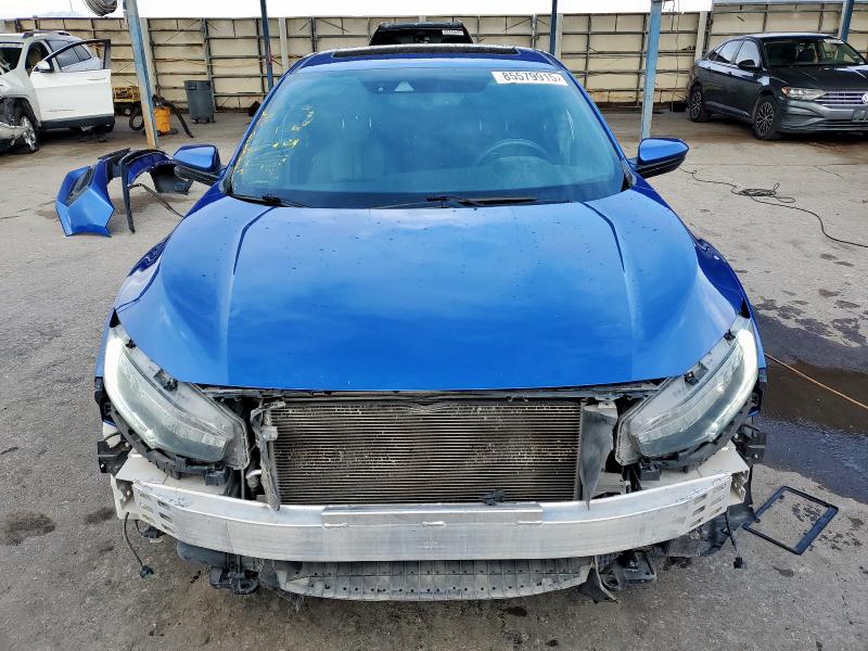 SHHFK7H95JU240727 - 2018 HONDA CIVIC SPORT TOURING BLUE photo 5