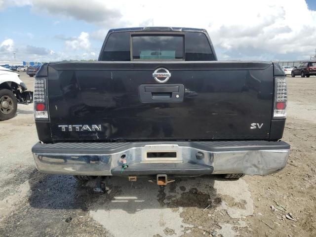 1N6AA0EK6DN307190 - 2013 NISSAN TITAN S BLACK photo 6