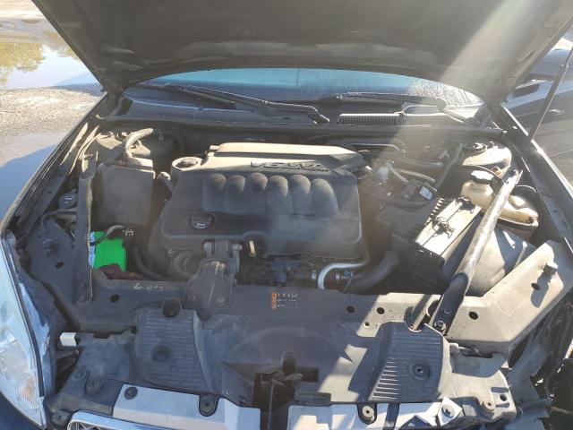 2G1WB5E35C1177648 - 2012 CHEVROLET IMPALA LT შავი ფოტო 11