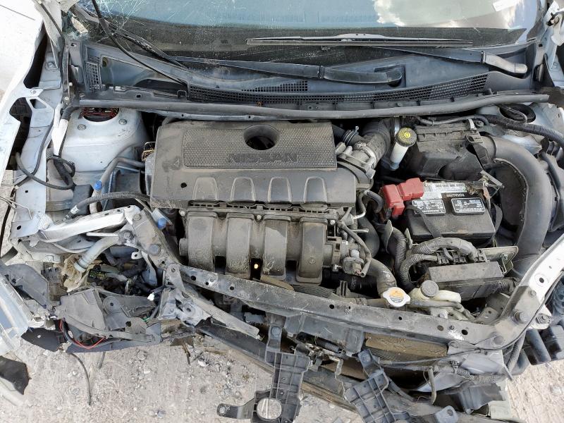 3N1AB7AP4GY273402 - 2016 NISSAN SENTRA S თეთრი ფოტო 11