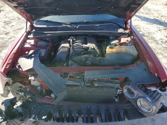 2C3CDZFJ4GH300754 - 2016 DODGE CHALLENGER R/T SCAT PACK RED photo 11