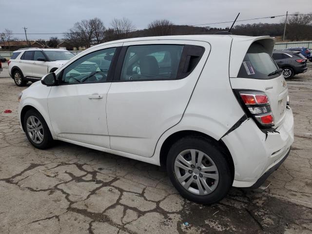 1G1JG6SH2H4156415 - 2017 CHEVROLET SONIC WHITE photo 2