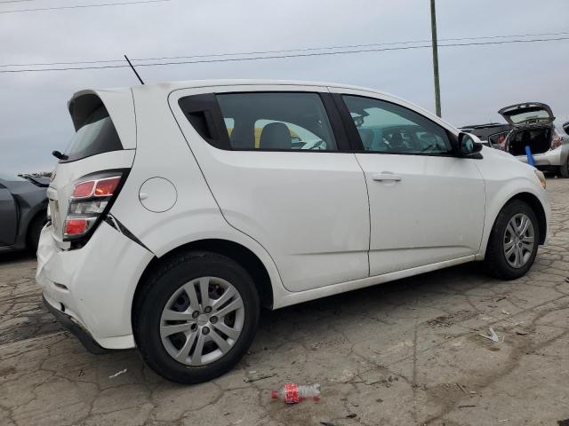 1G1JG6SH2H4156415 - 2017 CHEVROLET SONIC WHITE photo 3