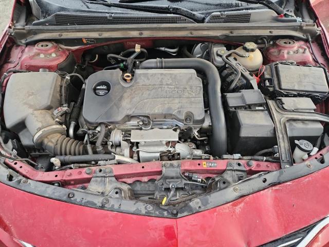 1G1ZD5ST8JF180075 - 2018 CHEVROLET MALIBU LT RED photo 11