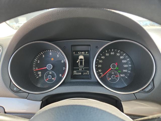 WVWDB7AJ2BW042861 - 2011 VOLKSWAGEN GOLF GRAY photo 9