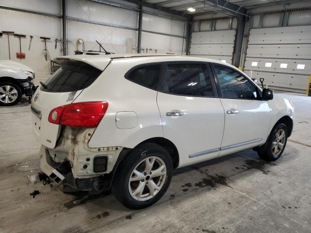 JN8AS5MV7BW302018 - 2011 NISSAN ROGUE S თეთრი ფოტო 3