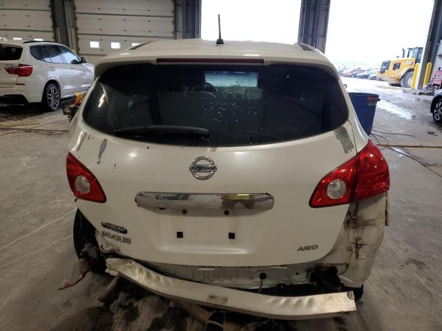JN8AS5MV7BW302018 - 2011 NISSAN ROGUE S თეთრი ფოტო 6