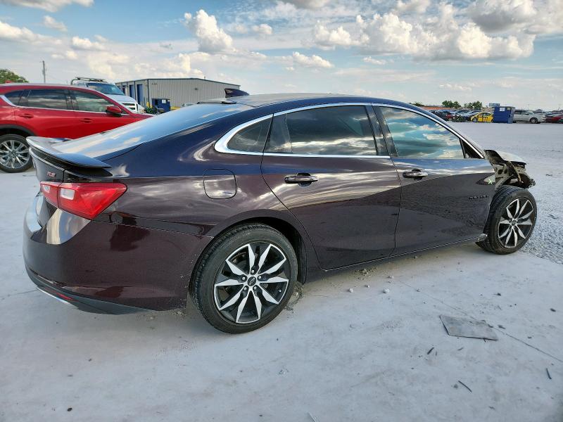 1G1ZG5ST3LF155966 - 2020 CHEVROLET MALIBU RS 勃艮第红 照片 3