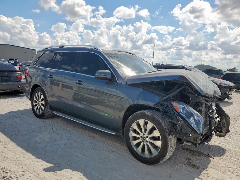 4JGDF6EEXHA976103 - 2017 MERCEDES-BENZ GLS 450 4MATIC GRAY photo 4