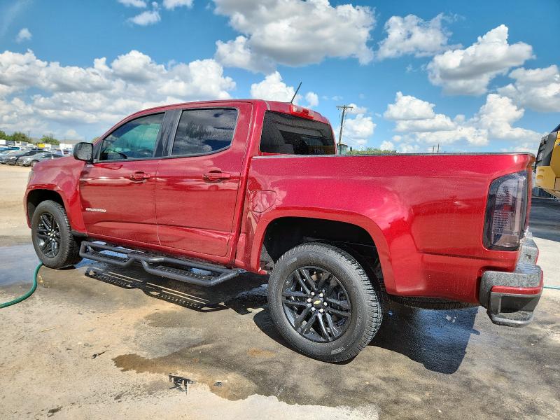 1GCGSBEN6M1276286 - 2021 CHEVROLET COLORADO 栗色 照片 2