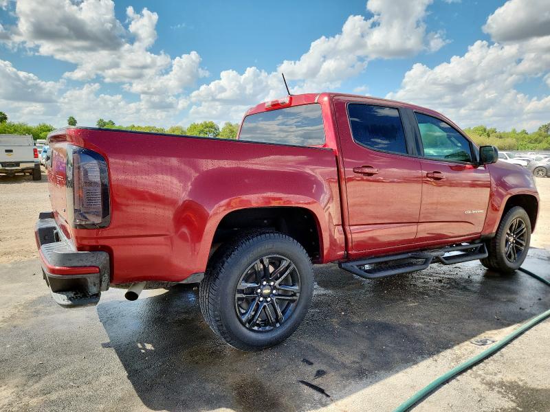 1GCGSBEN6M1276286 - 2021 CHEVROLET COLORADO 栗色 照片 3