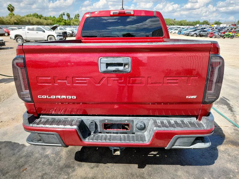 1GCGSBEN6M1276286 - 2021 CHEVROLET COLORADO 栗色 照片 6