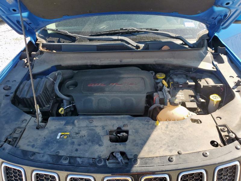 3C4NJCBB0HT652778 - 2017 JEEP COMPASS LATITUDE ლურჯი ფოტო 12