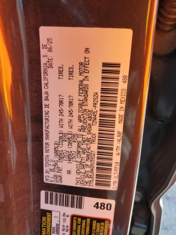 3TMLB5JN4SM159327 - 2025 TOYOTA TACOMA DOUBLE CAB 灰色 照片 12