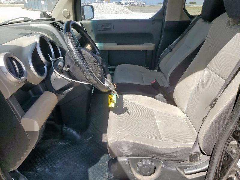 5J6YH18378L002770 - 2008 HONDA ELEMENT LX BLACK photo 7