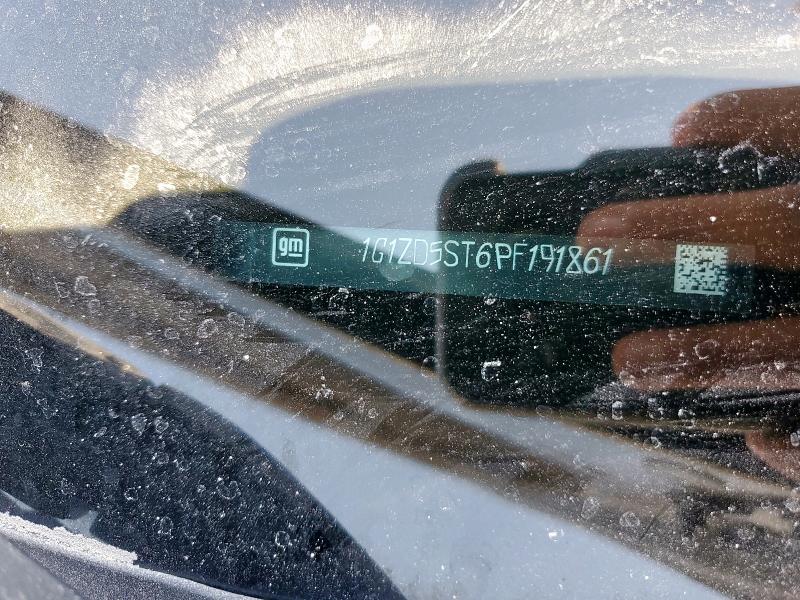 1G1ZD5ST6PF191861 - 2023 CHEVROLET MALIBU LT Czarny zdjęcie 12