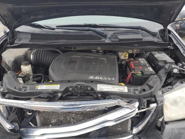 2C4RC1CG0CR133137 - 2012 CHRYSLER TOWN & COU TOURING L BLACK photo 12