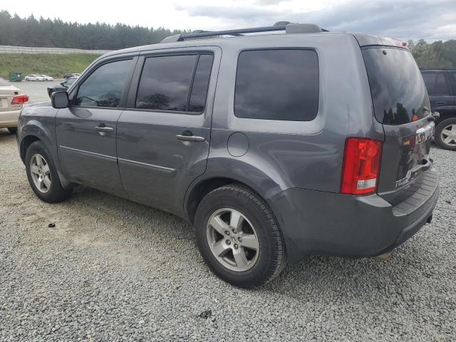 5FNYF3H56AB008058 - 2010 HONDA PILOT EXL GRAY photo 2