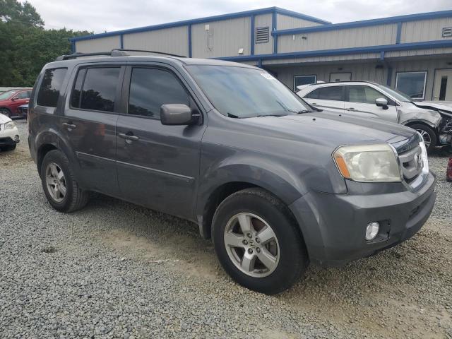 5FNYF3H56AB008058 - 2010 HONDA PILOT EXL GRAY photo 4