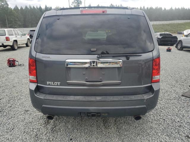 5FNYF3H56AB008058 - 2010 HONDA PILOT EXL GRAY photo 6