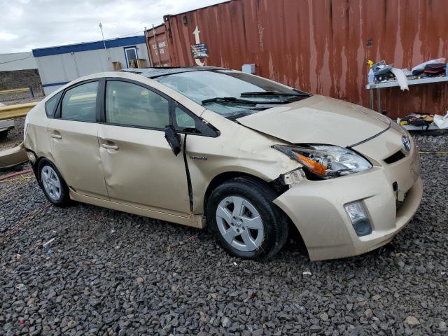 JTDKN3DUXA0093216 - 2010 TOYOTA PRIUS GOLD photo 4