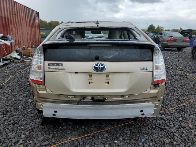 JTDKN3DUXA0093216 - 2010 TOYOTA PRIUS GOLD photo 6