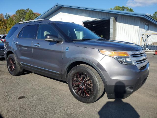 1FM5K8D83DGB11388 - 2013 FORD EXPLORER XLT 灰色 照片 4