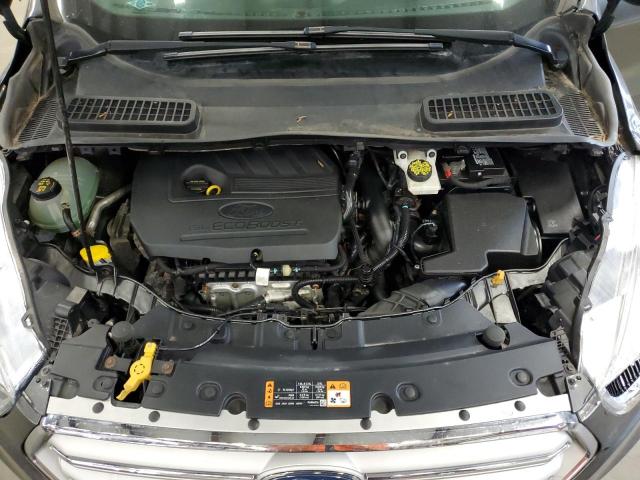 1FMCU9GDXJUC11551 - 2018 FORD ESCAPE SE GRAY photo 12