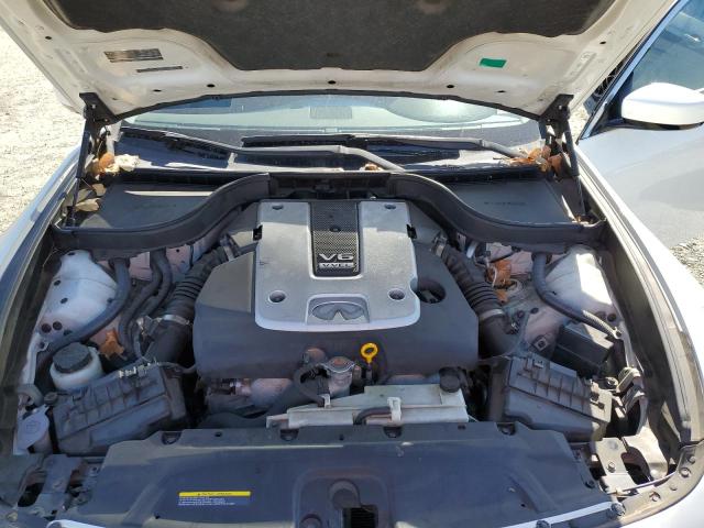 JN1CV6AP0DM717075 - 2013 INFINITI G37 BASE WHITE photo 11