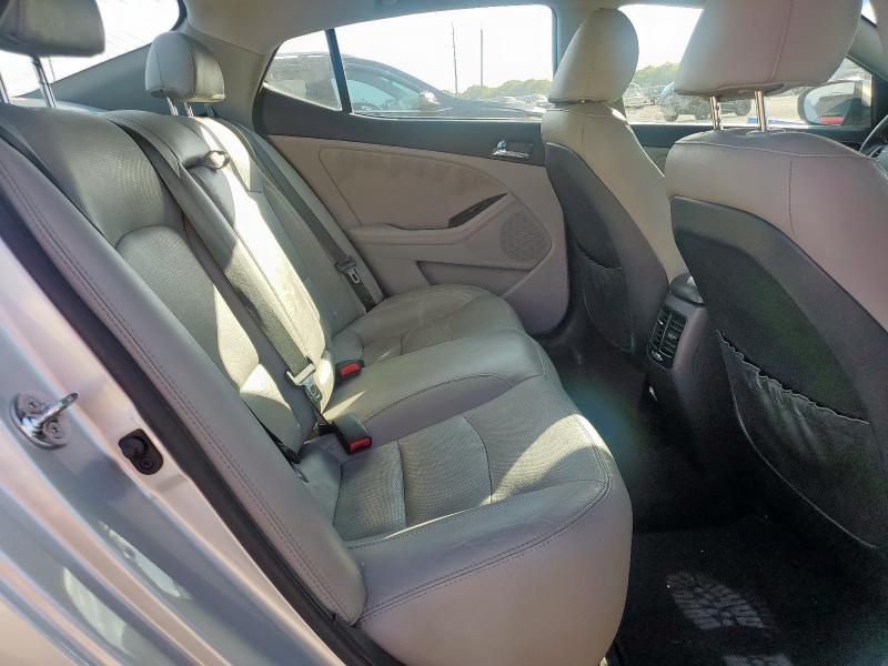 5XXGN4A74DG107205 - 2013 KIA OPTIMA EX ვერცხლისფერი ფოტო 10