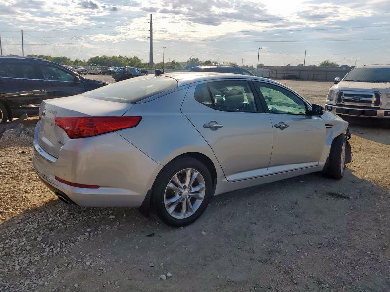 5XXGN4A74DG107205 - 2013 KIA OPTIMA EX ვერცხლისფერი ფოტო 3