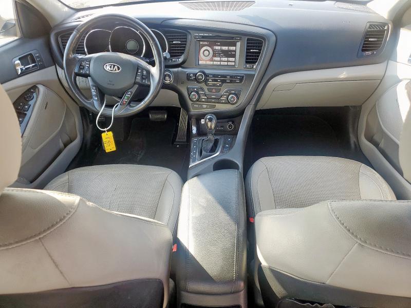 5XXGN4A74DG107205 - 2013 KIA OPTIMA EX ვერცხლისფერი ფოტო 8