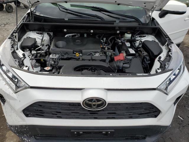 JTMP1RFV7LD057229 - 2020 TOYOTA RAV4 XLE WHITE photo 12