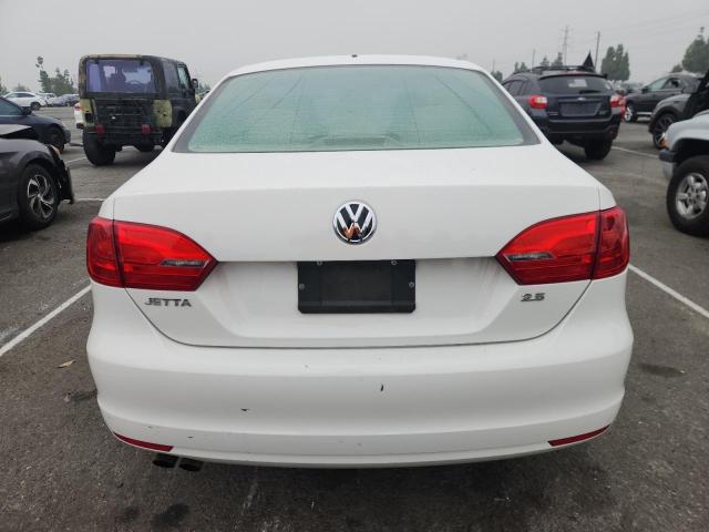 3VWDZ7AJ6BM380224 - 2011 VOLKSWAGEN JETTA SE თეთრი ფოტო 6