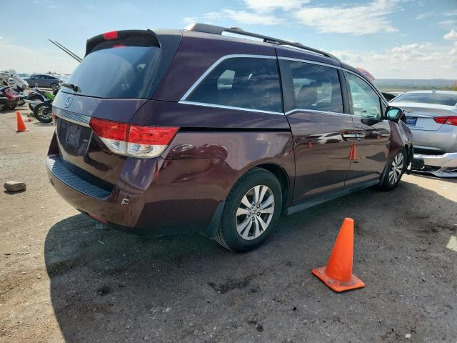 5FNRL5H60FB060780 - 2015 HONDA ODYSSEY EXL BURGUNDY photo 3