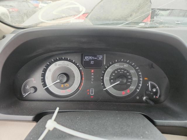 5FNRL5H60FB060780 - 2015 HONDA ODYSSEY EXL BURGUNDY photo 9